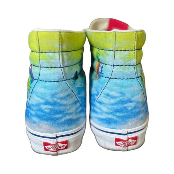 Vans Sponge Bob Square Pant -HI Tops Sneakers Men's Sz 10 - Picture 9 of 14